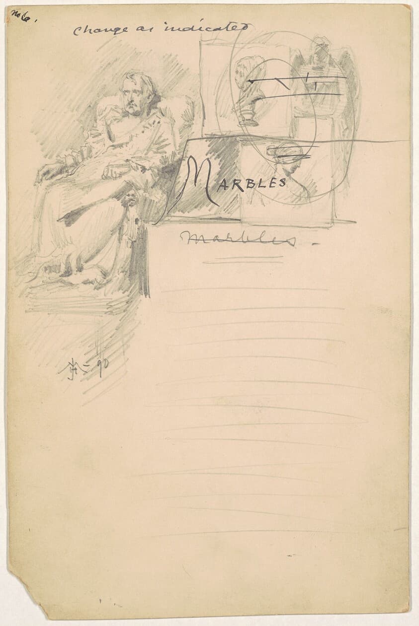 Study for "Marbles" — James Henry Moser