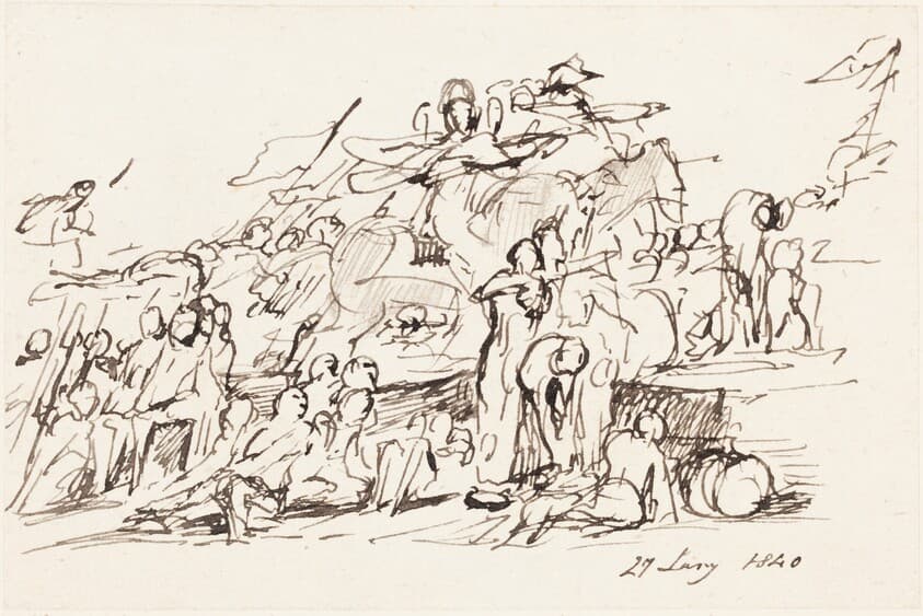 Battle Scene — Sir David Wilkie
