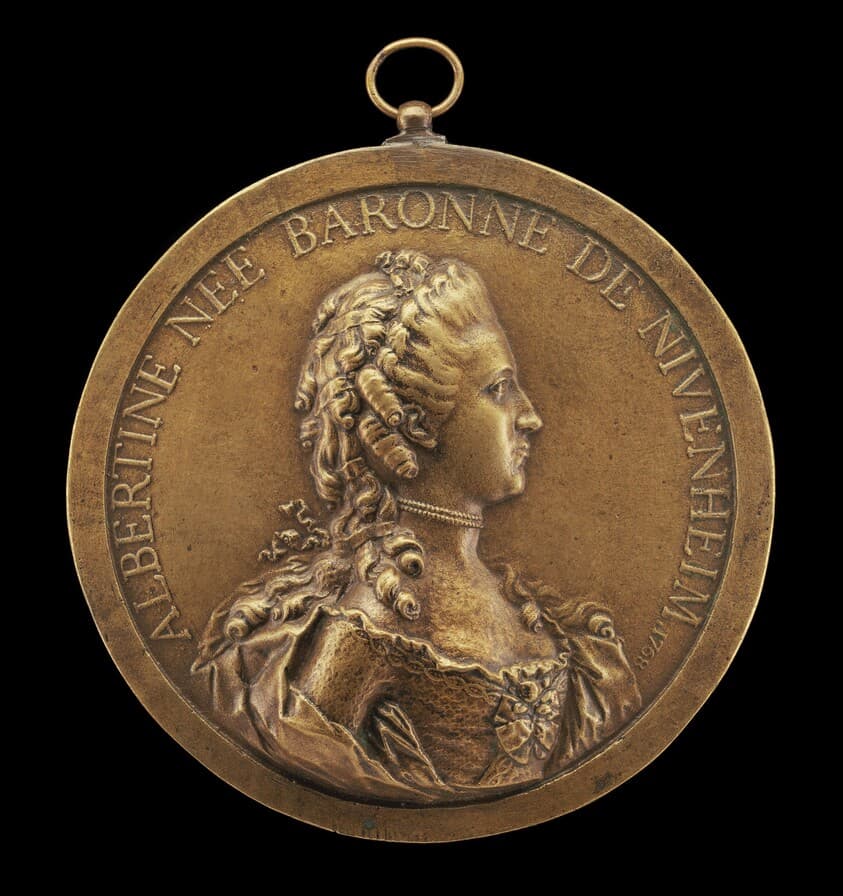 Albertine de Nivenheim — Giovanni Battista Nini