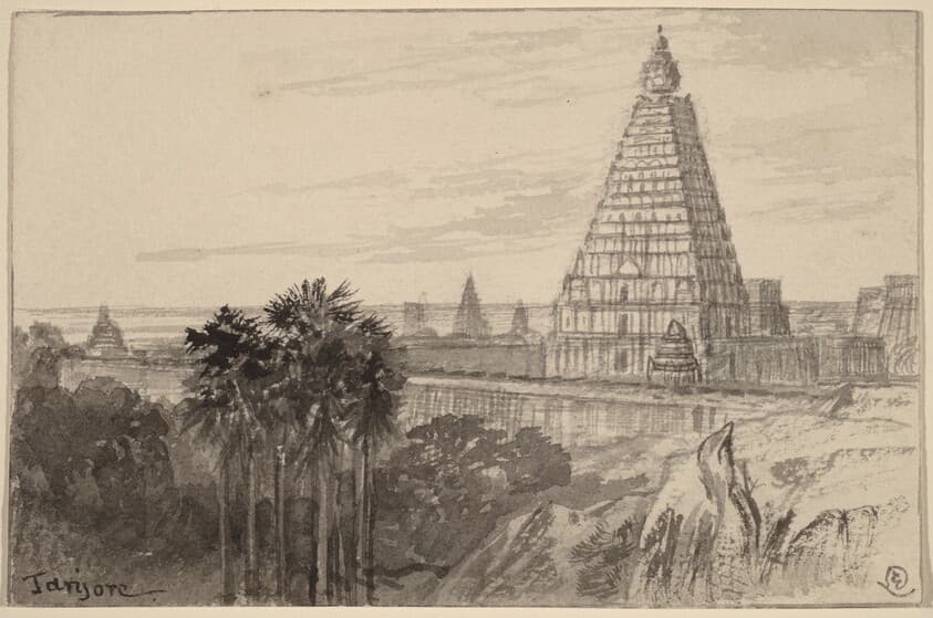Tanjore, India — Edward Lear