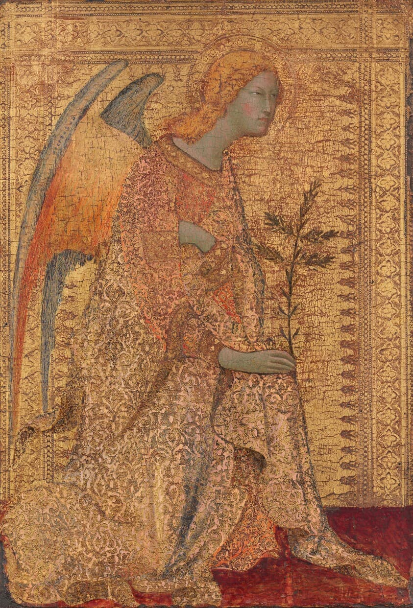 The Angel of the Annunciation — Simone Martini