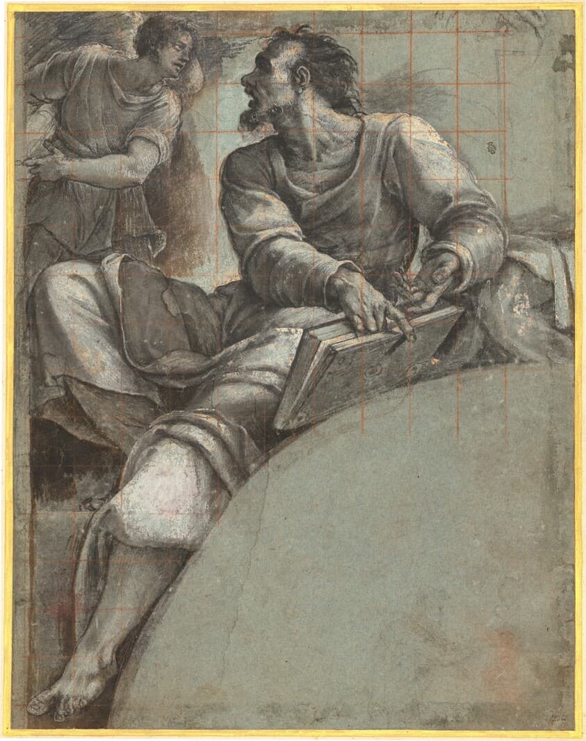 A Prophet Addressed by an Angel — Sebastiano del Piombo