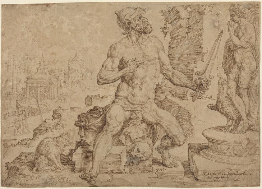 Simeon the Patriarch — Maerten van Heemskerck