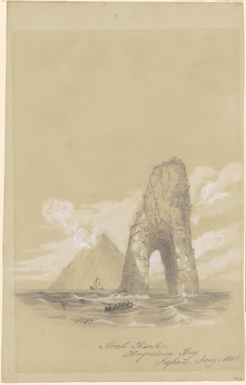 Arch Rock, Kagosima Bay, Japan — William Brenton Boggs