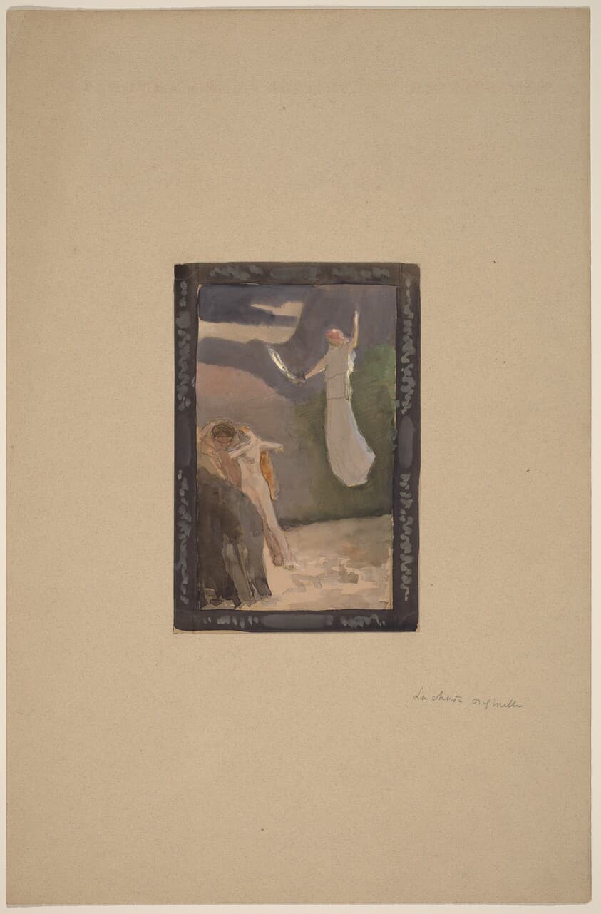 Study for a Panel — Charles Sprague Pearce