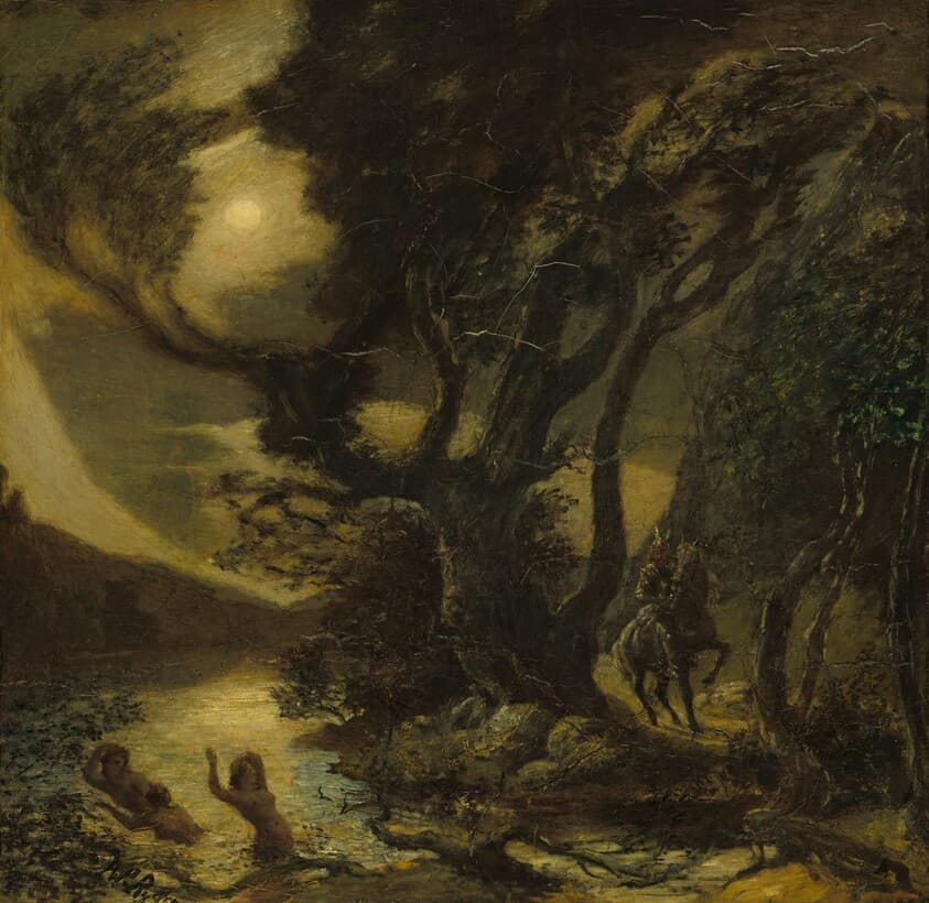 Siegfried and the Rhine Maidens — Albert Pinkham Ryder