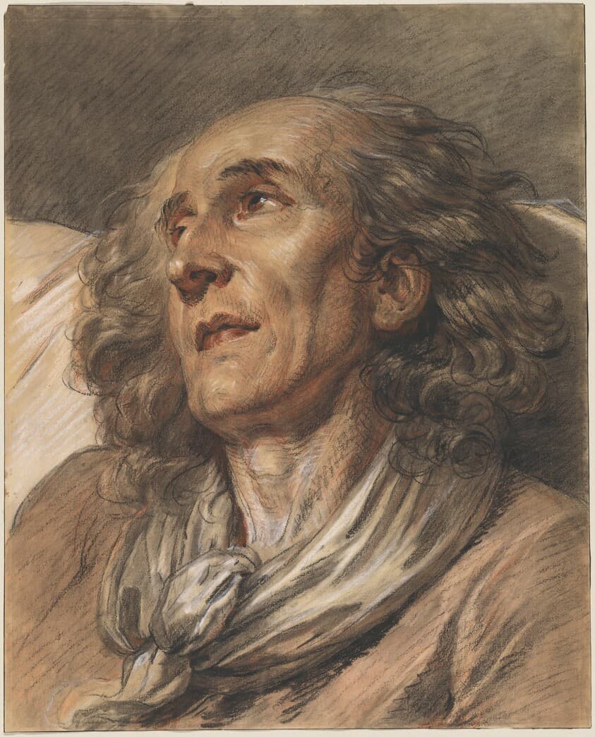 Bust of an Old Man — Jean-Baptiste Greuze