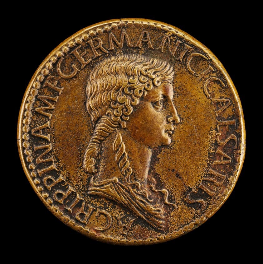 Agrippina Senior, 14 B.C.-A.D. 33, Daughter of Marcus Agrippa, Wife of Germanicus [obverse] — Giovanni da Cavino
