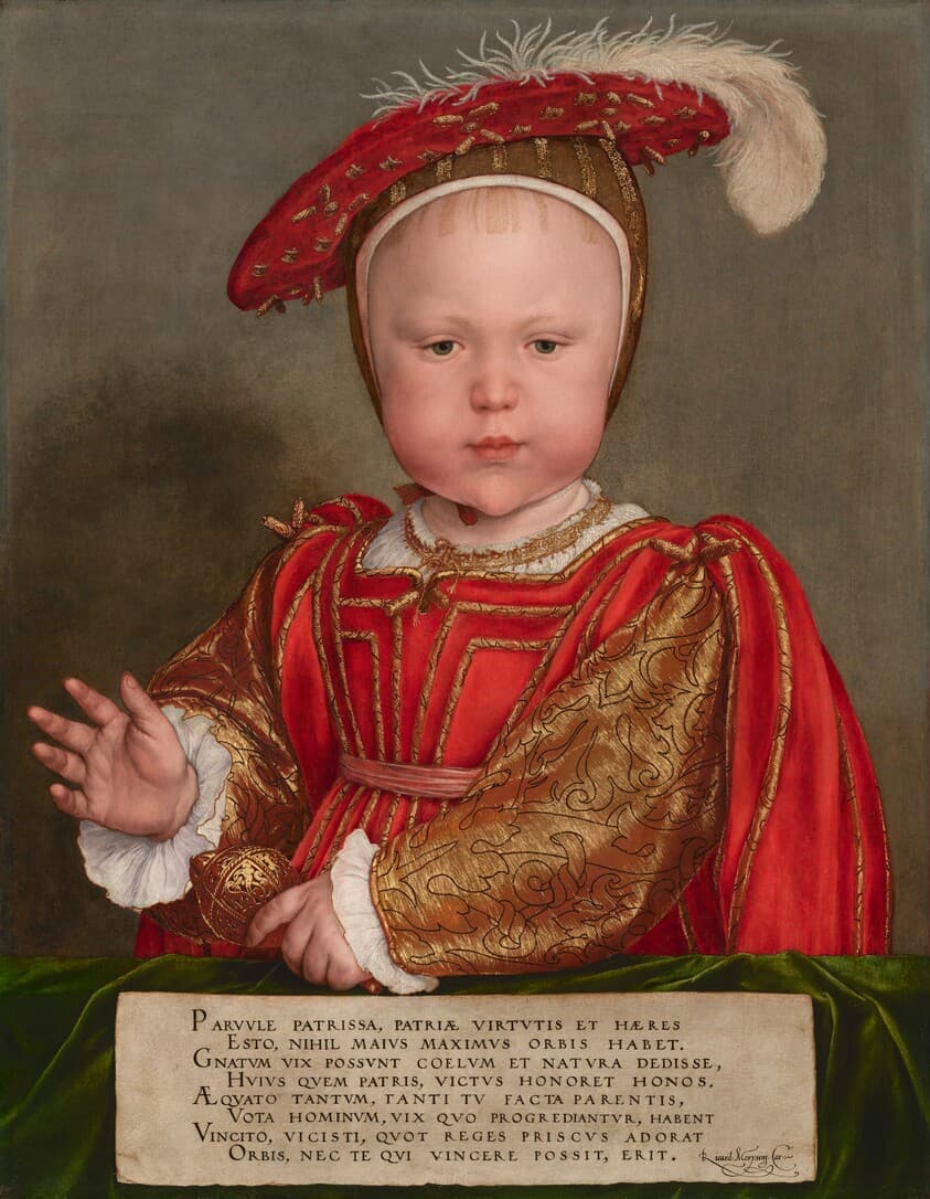 Edward VI as a Child — Hans Holbein the Younger