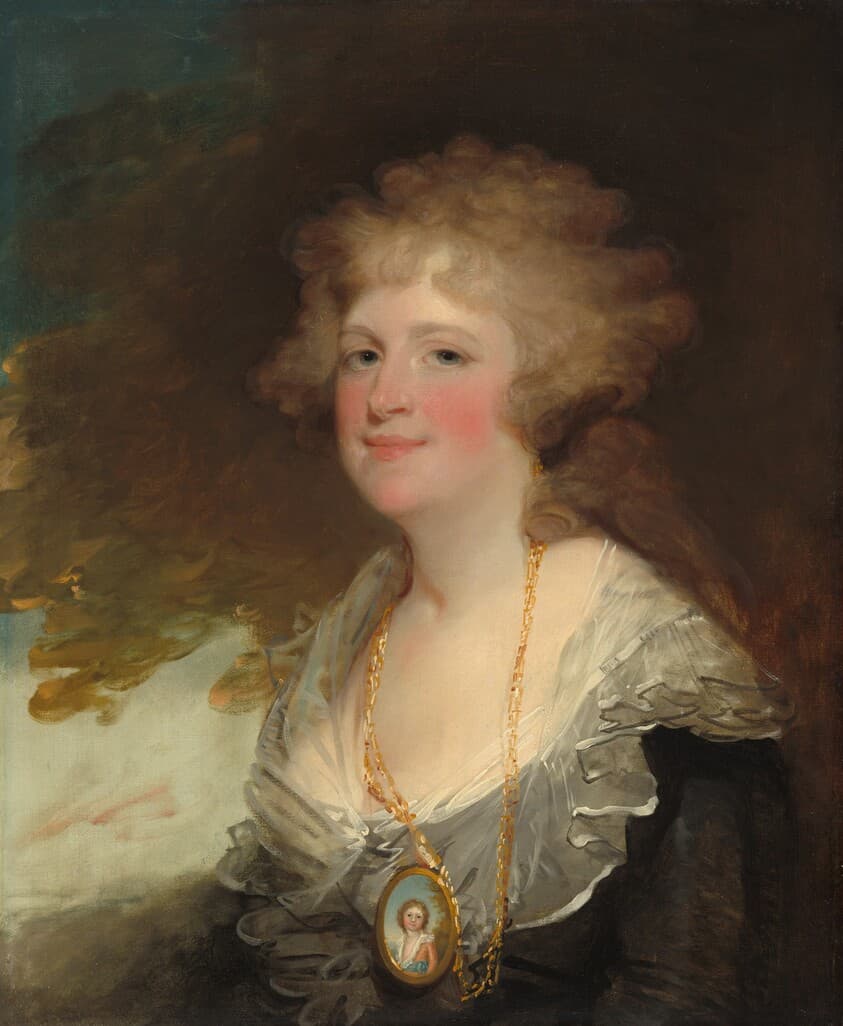 Sarah Shippen Lea (Mrs. Thomas Lea) — Gilbert Stuart