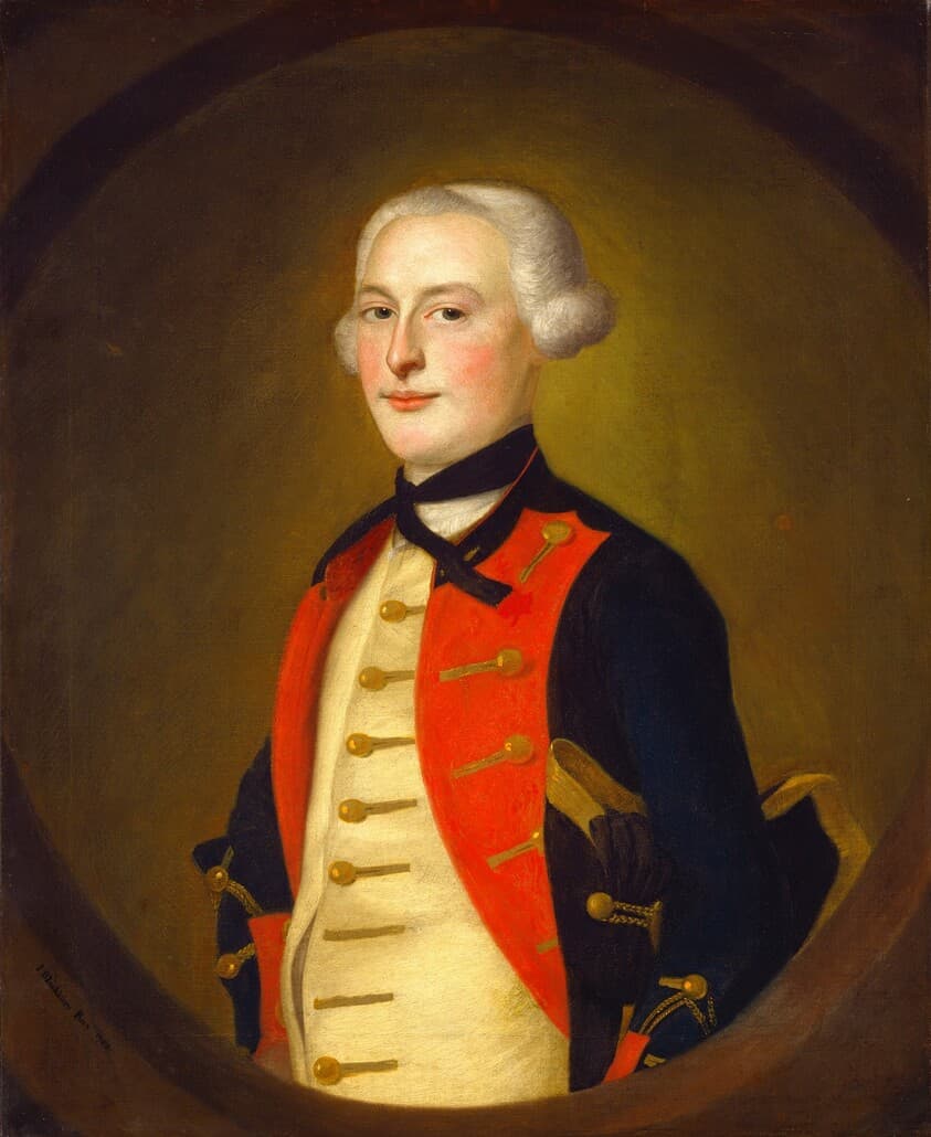 A Military Officer — Joseph Blackburn