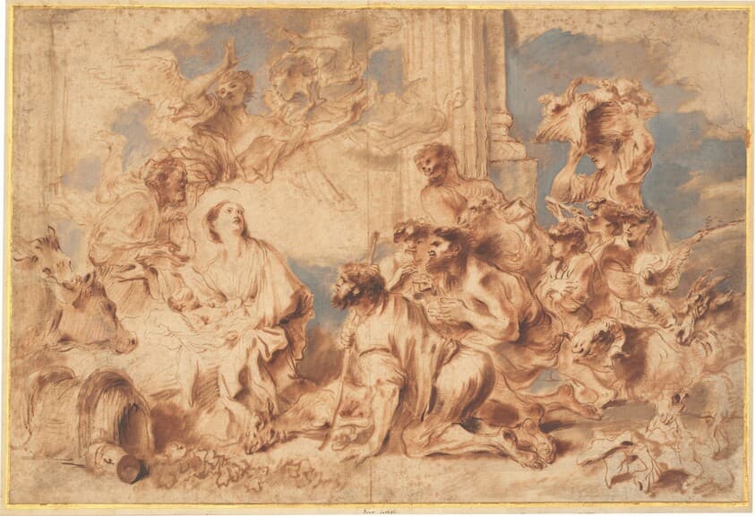 The Adoration of the Shepherds — Giovanni Benedetto Castiglione