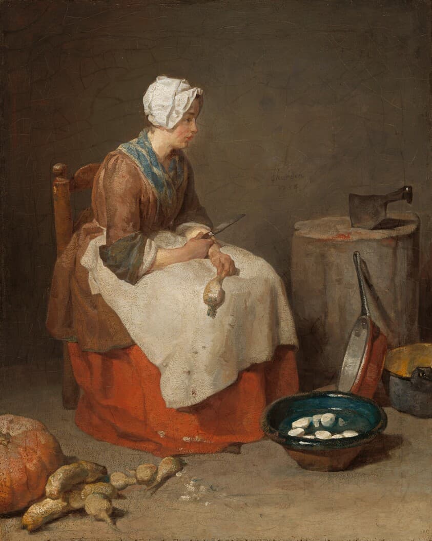 The Kitchen Maid — Jean Siméon Chardin