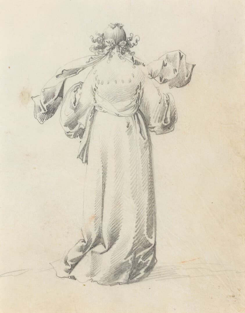 Lady Seen from Behind — Pieter Jansz Quast