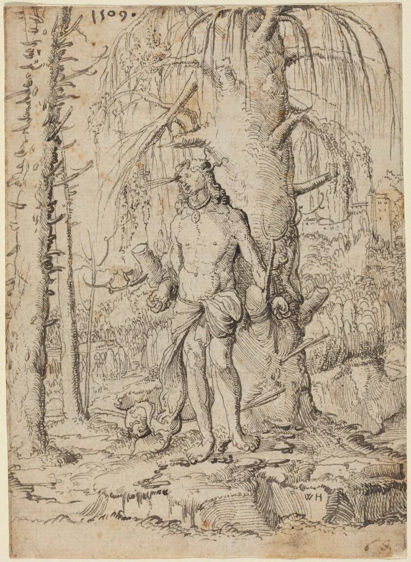 Saint Sebastian — Wolf Huber