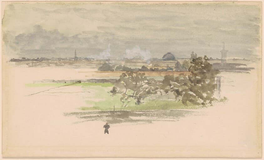 Marsh in Zeeland — James McNeill Whistler