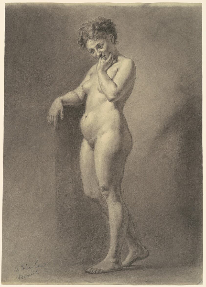Female Nude — Walter Shirlaw