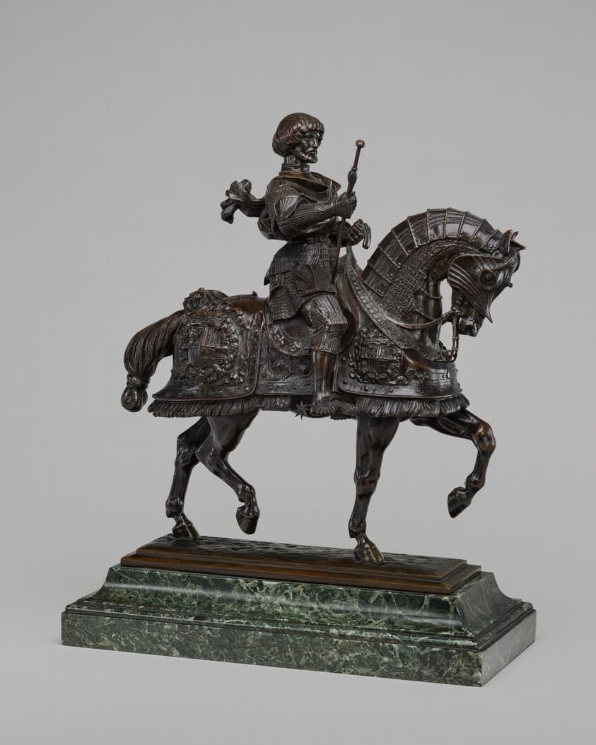 Gaston de Foix on Horseback — Antoine-Louis Barye