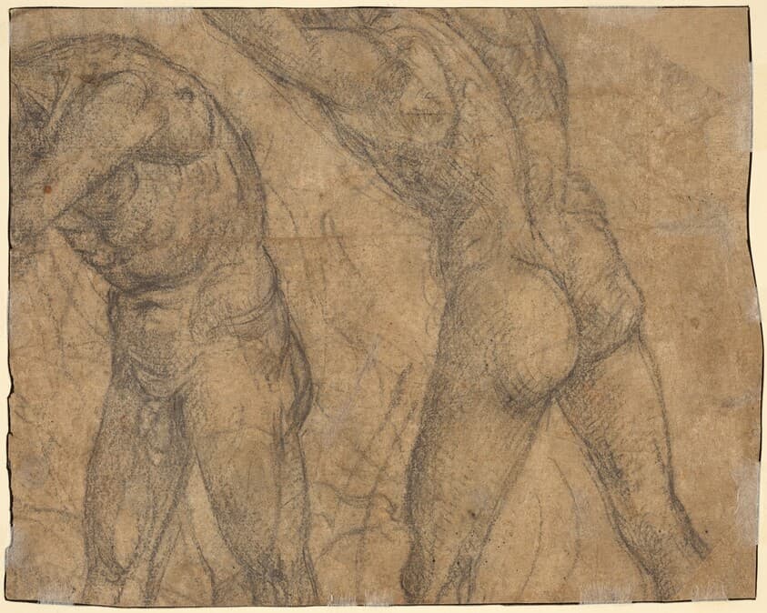 Two Nude Figures [verso] — Luca Signorelli