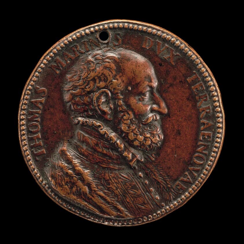 Tommaso Marino, Duke of Terranova, 1475-1572 [obverse] — Pier Paolo Galeotti