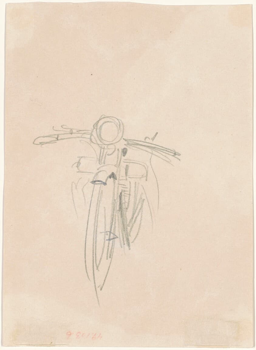 Motorcycle [verso] — John Singer Sargent