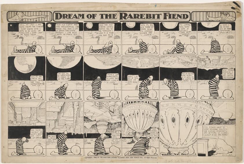 Dream of the Rarebit Fiend: Here Comes Washington — Winsor McCay