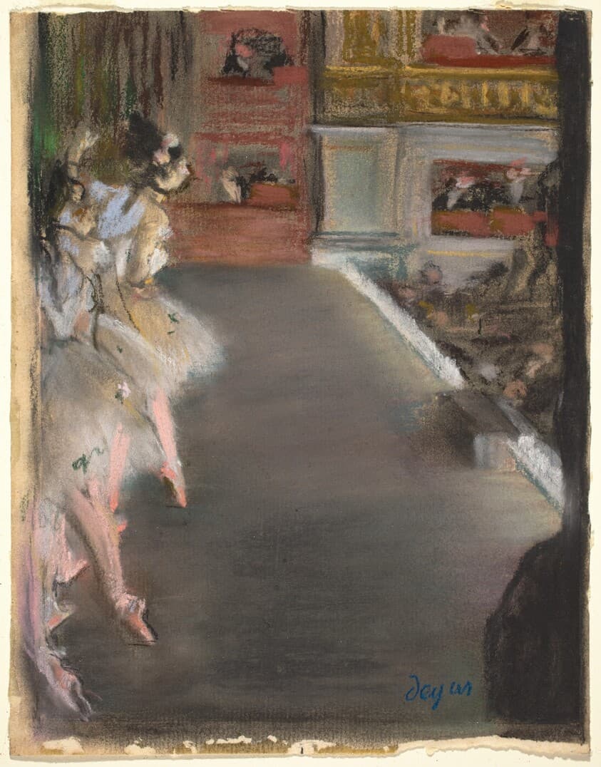 Dancers at the Old Opera House — Edgar Degas