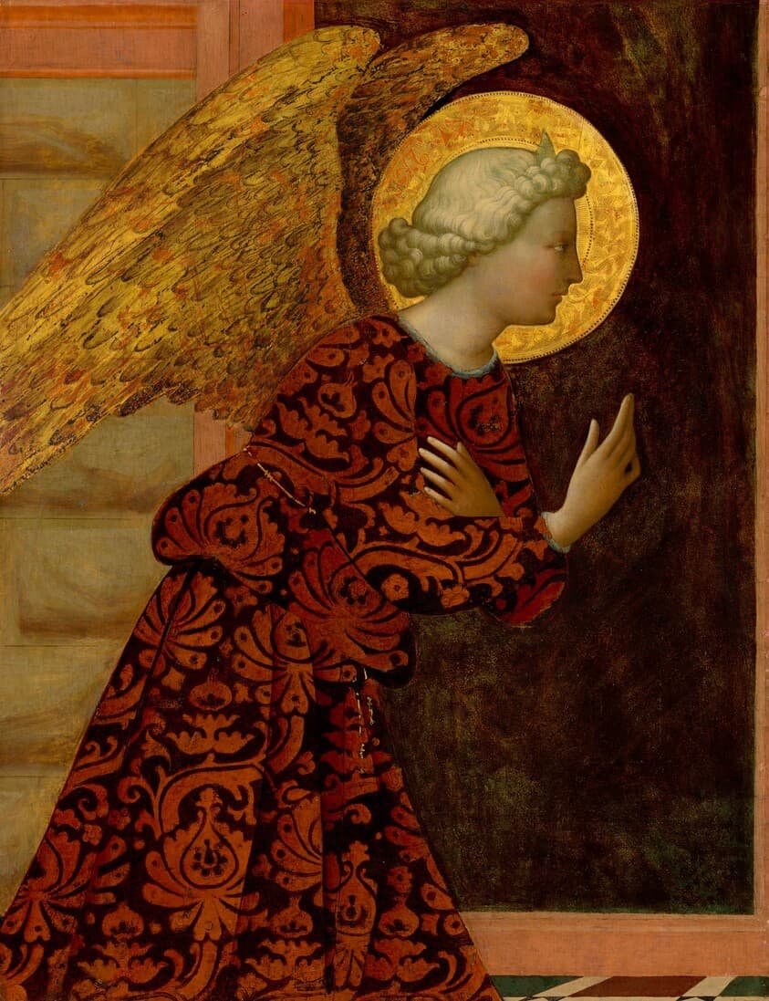 The Archangel Gabriel — Masolino da Panicale