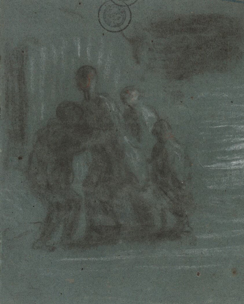 The Prodigal Son — Honoré Daumier