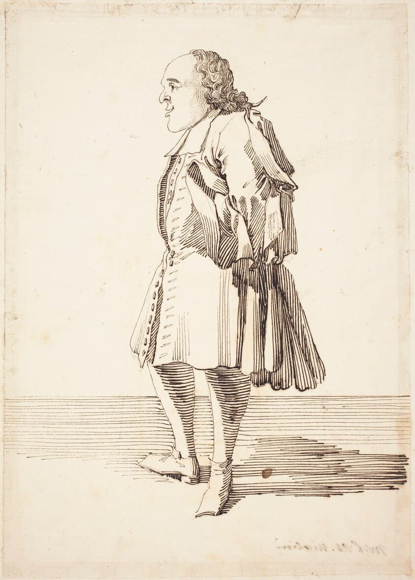 Abbot Antonio Niccolini — Pier Leone Ghezzi