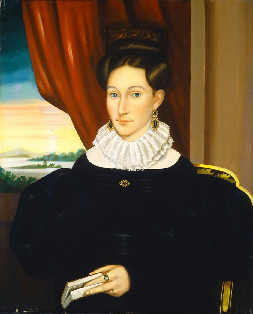 Connecticut Sea Captain's Wife — Isaac Sheffield