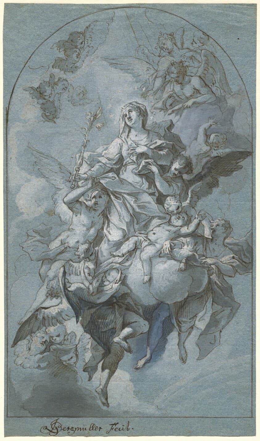 The Immaculate Conception — Johann Georg Bergmüller