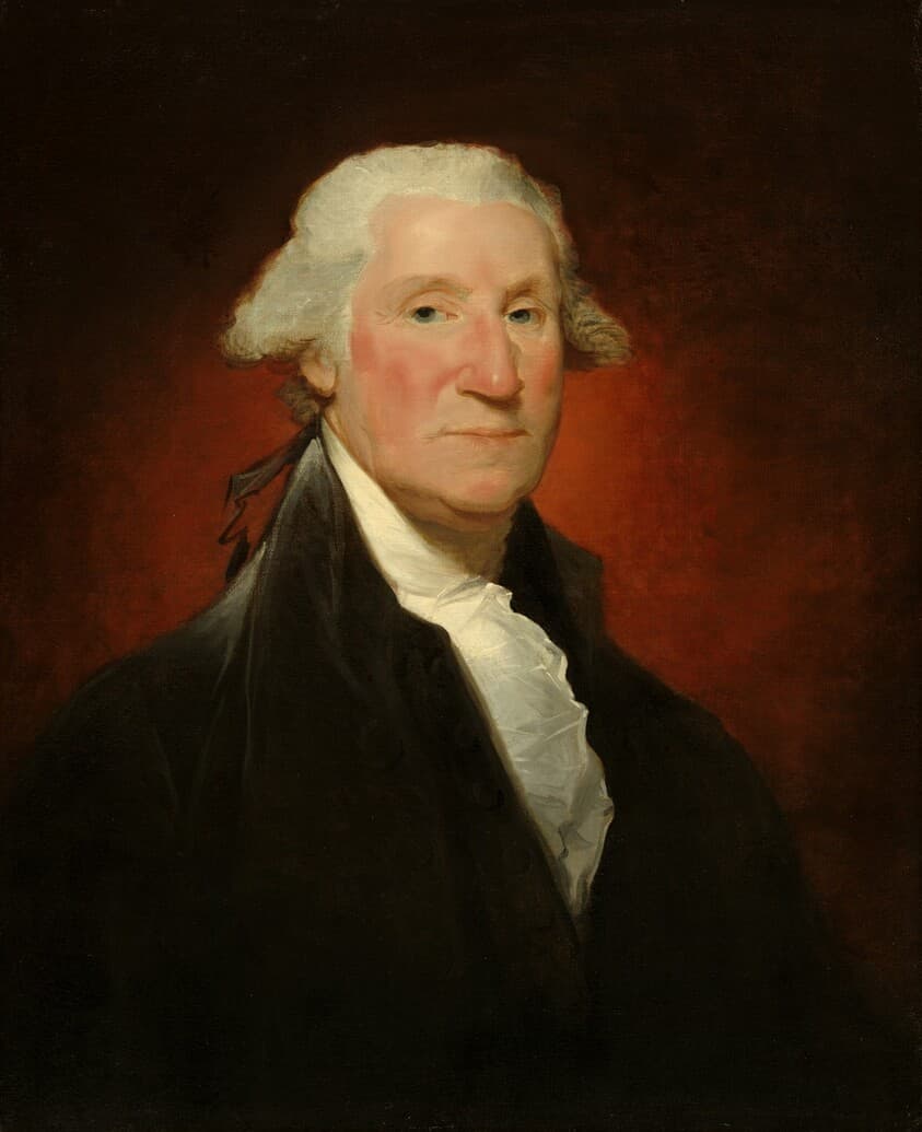 George Washington (Vaughan portrait) — Gilbert Stuart