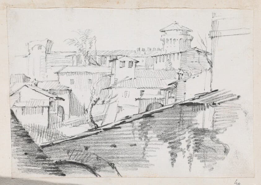 The Forno inside the Walls of the Vatican — Joseph-Marie Vien
