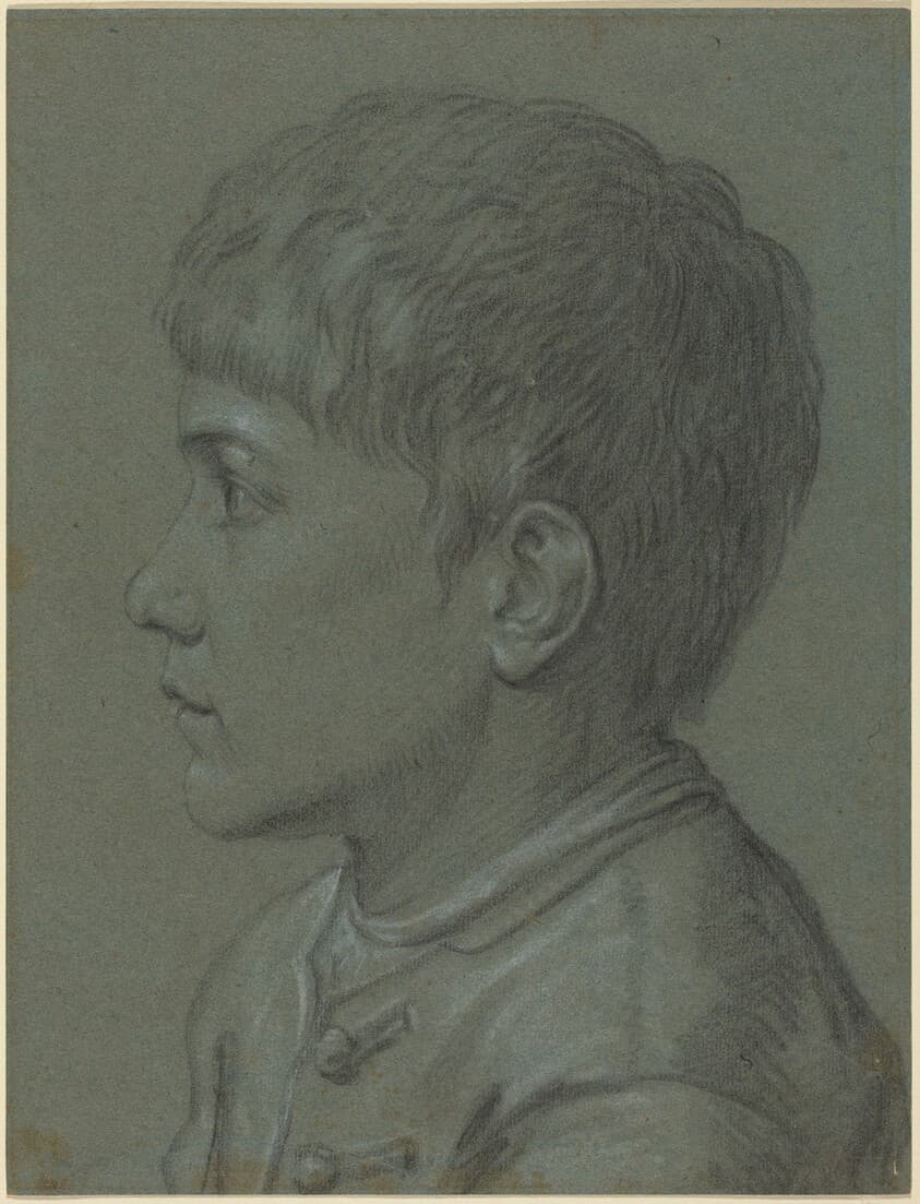 Head of a Boy — Paolo Farinati