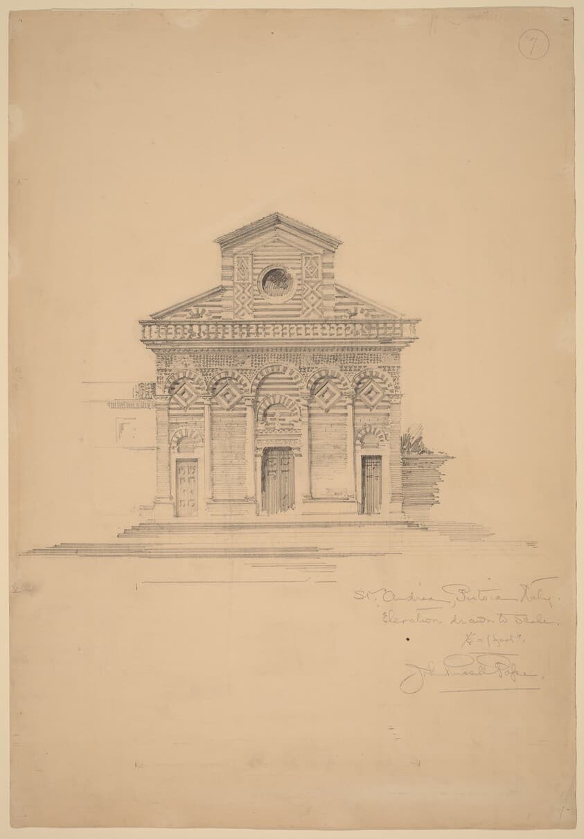 St. Andrea, Pistoia — John Russell Pope