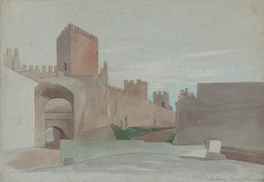 Porta San Lorenzo, Rome — Victor-François-Eloi Biennourry