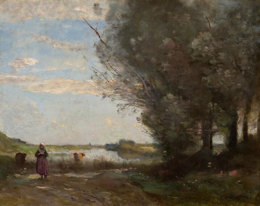River View — Jean-Baptiste-Camille Corot