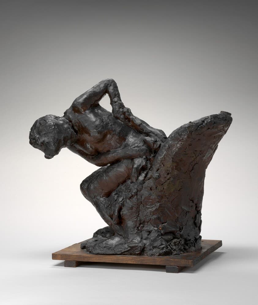 Woman Seated, Wiping Her Left Hip — Edgar Degas