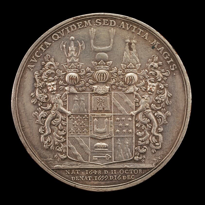 Shield of Arms [reverse] — Carl Gustave Hartman