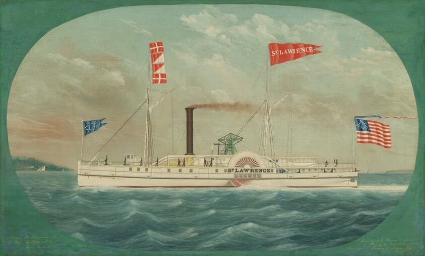 Steamer "St. Lawrence" — James Bard
