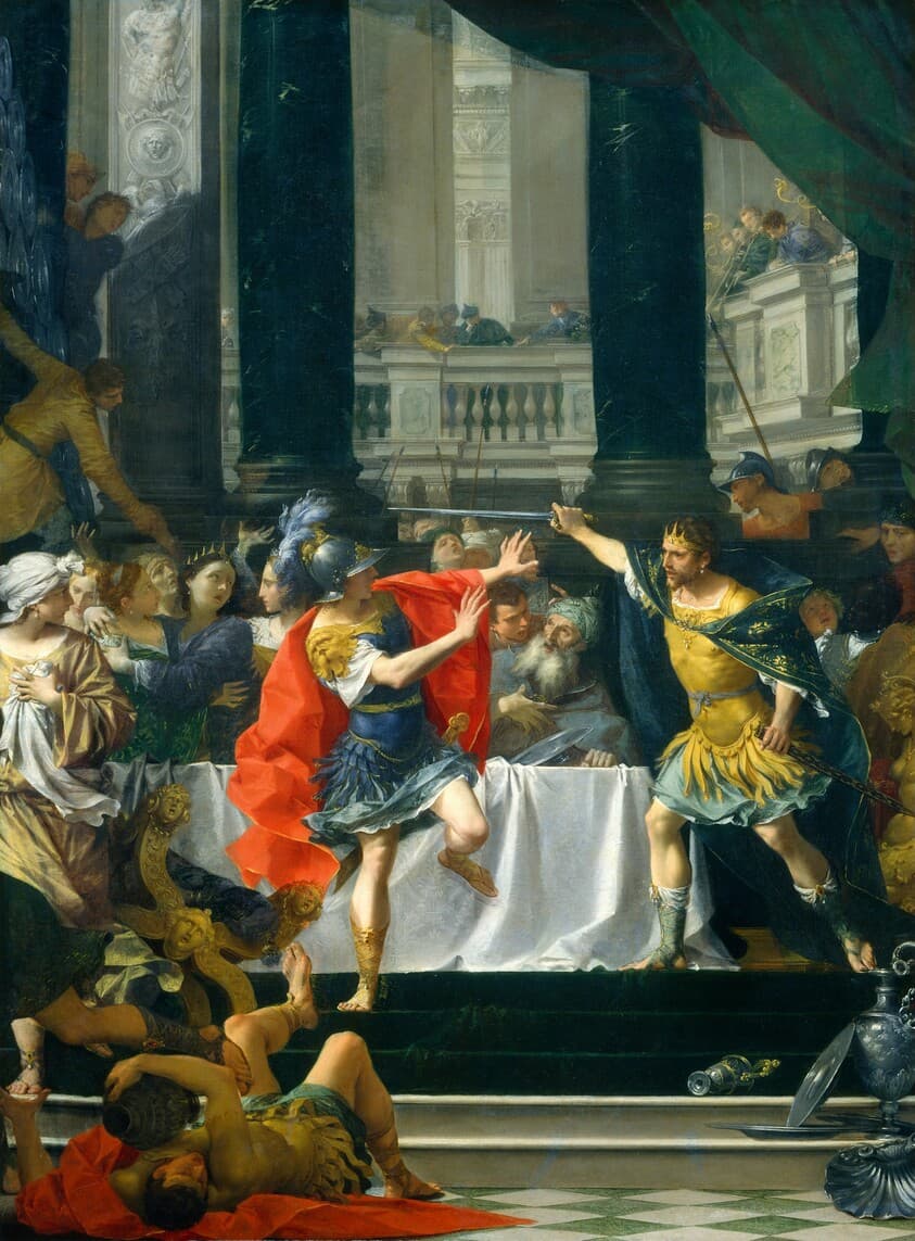 Alexander the Great Threatened by His Father — Donato Creti