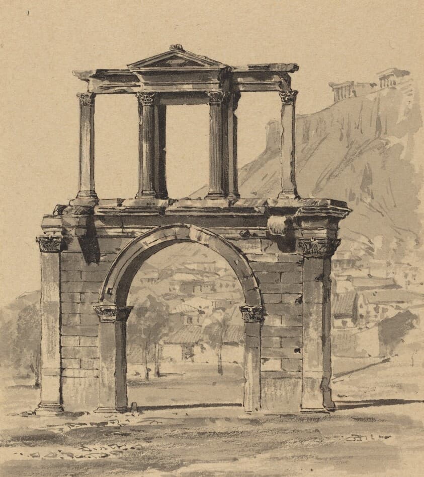 Hadrian's Arch — Themistocles von Eckenbrecher