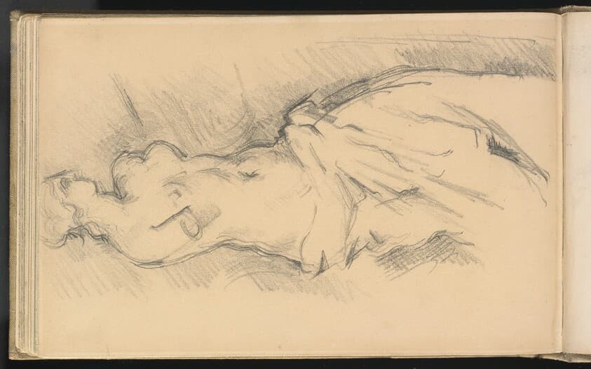Study of "Venus de Milo" — Paul Cezanne