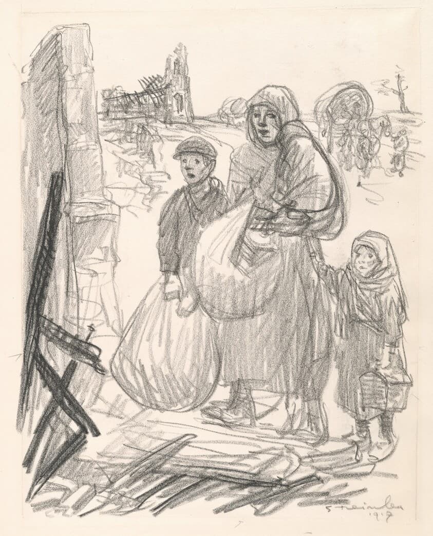 C'est ici, chez nous! — Théophile Alexandre Steinlen