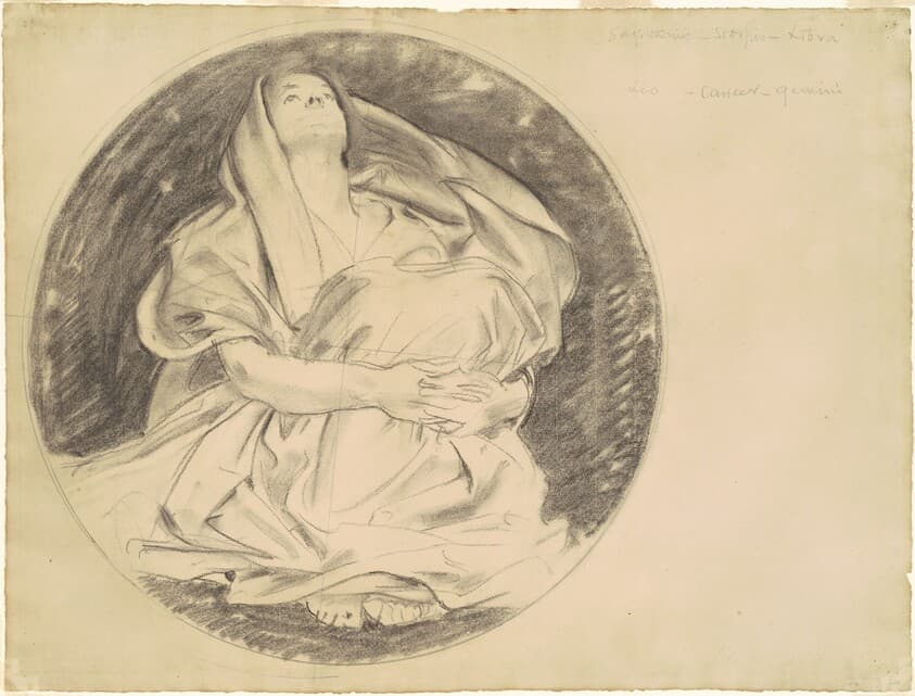 Study for "Astronomy" — John Singer Sargent