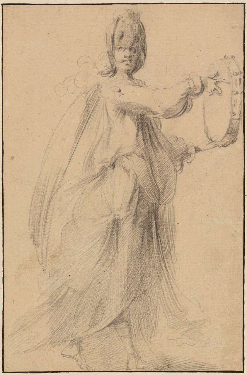Dancer with a Tambourine — Jacques Bellange