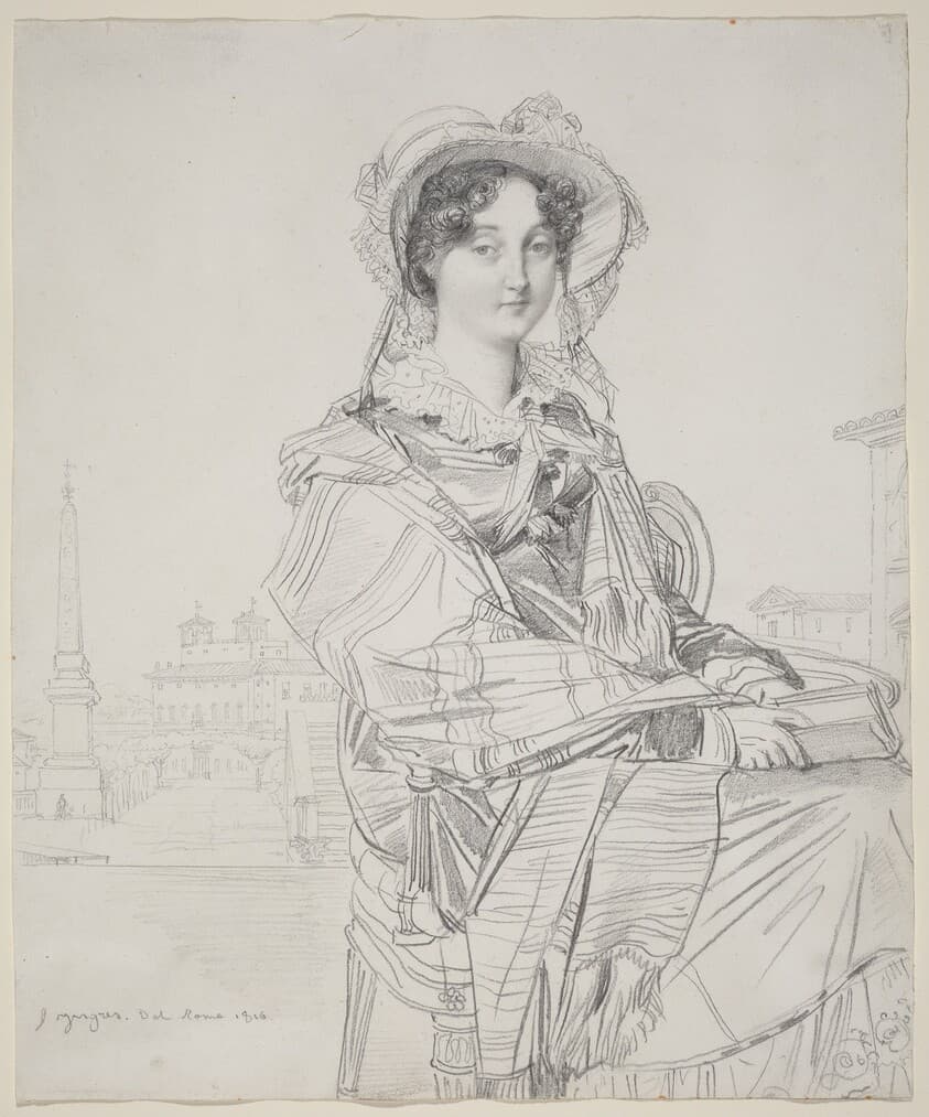 Mrs. Charles Badham — Jean-Auguste-Dominique Ingres