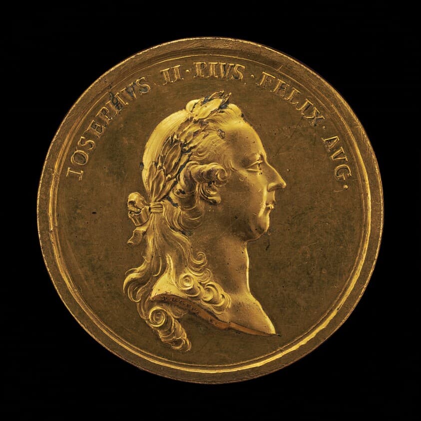 Joseph II, 1741-1790, Holy Roman Emperor 1765 [obverse] — Johann Martin Krafft