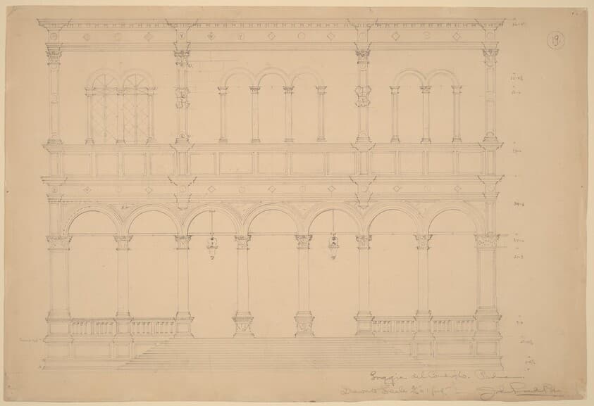 Loggia del Consiglio, Padua — John Russell Pope